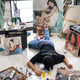 An arts major used the challenge to display her daily painting life.